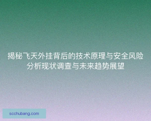 揭秘飞天外挂背后的技术原理与安全风险分析现状调查与未来趋势展望